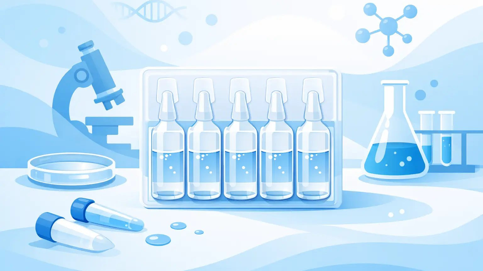 5 ml sterile water packs for research supply - BACWATERMAX-VITAMIN GUYS