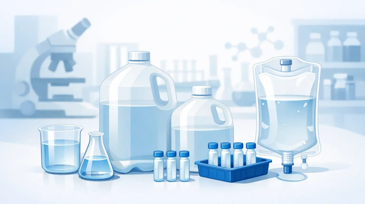 Bulk Sterile Water for Research Buying Guide - BACWATERMAX-VITAMIN GUYS