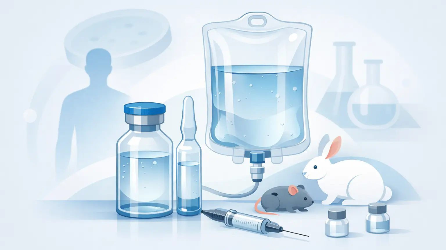 Not for Human Use Sterile Water Explained - BACWATERMAX-VITAMIN GUYS