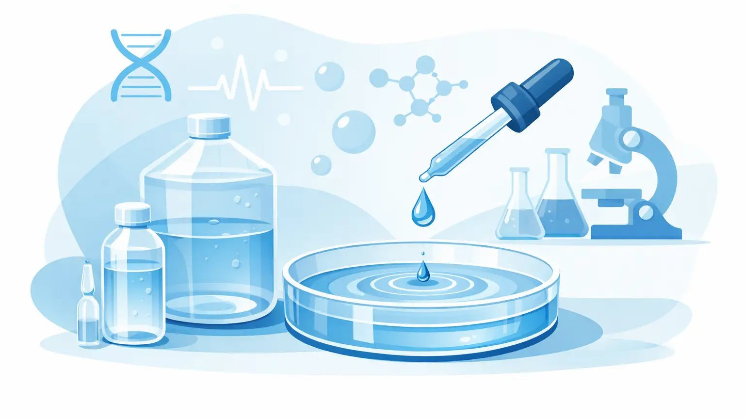 Research Use Only Sterile Water Explained - BACWATERMAX-VITAMIN GUYS