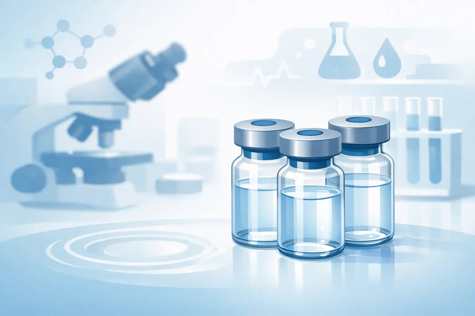 10 mL Sterile Water Vials for Research Supply - BACWATERMAX-VITAMIN GUYS