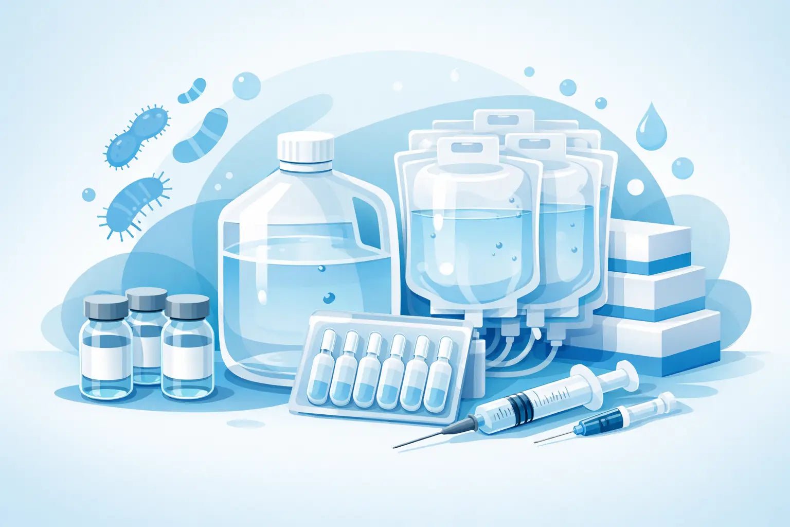 Bacteriostatic Water Bulk Packs Explained - BACWATERMAX-VITAMIN GUYS 