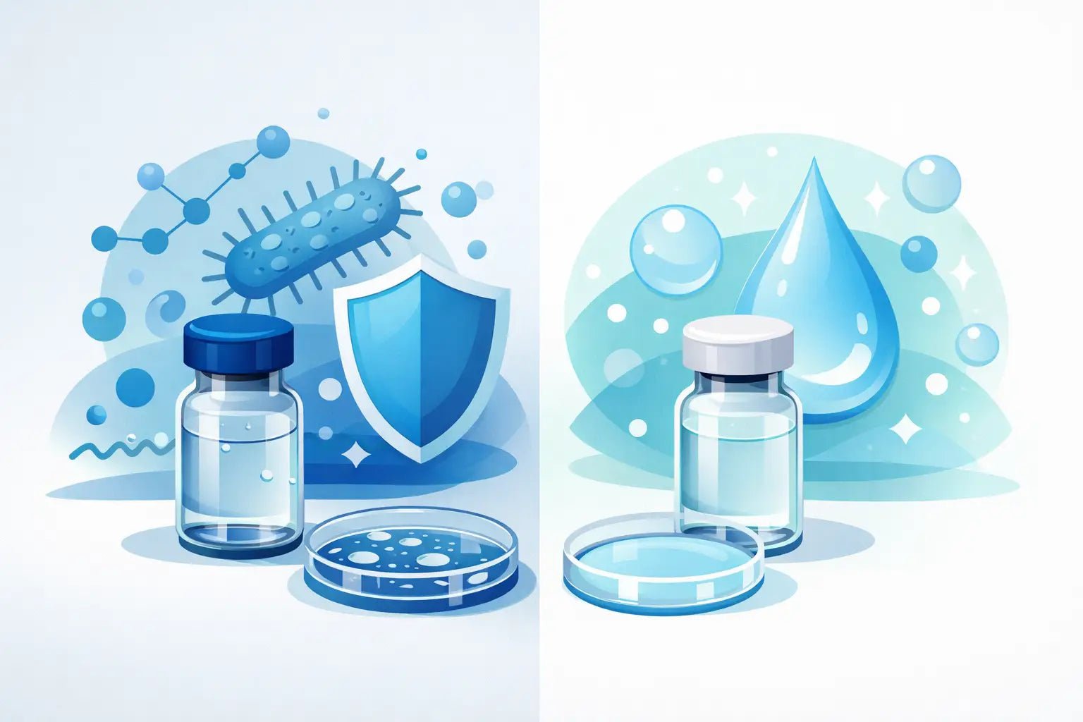 Bacteriostatic Water vs Sterile Water - BACWATERMAX-VITAMIN GUYS