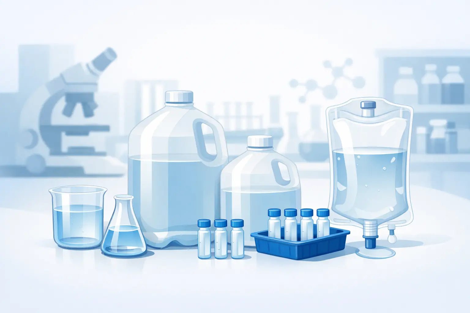 Bulk Sterile Water for Research Buying Guide - BACWATERMAX-VITAMIN GUYS