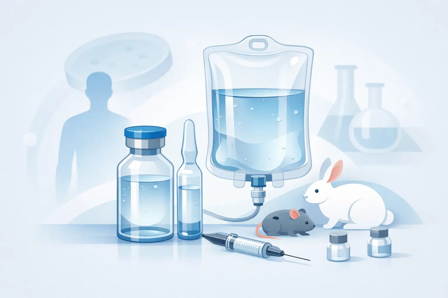 Not for Human Use Sterile Water Explained - BACWATERMAX-VITAMIN GUYS