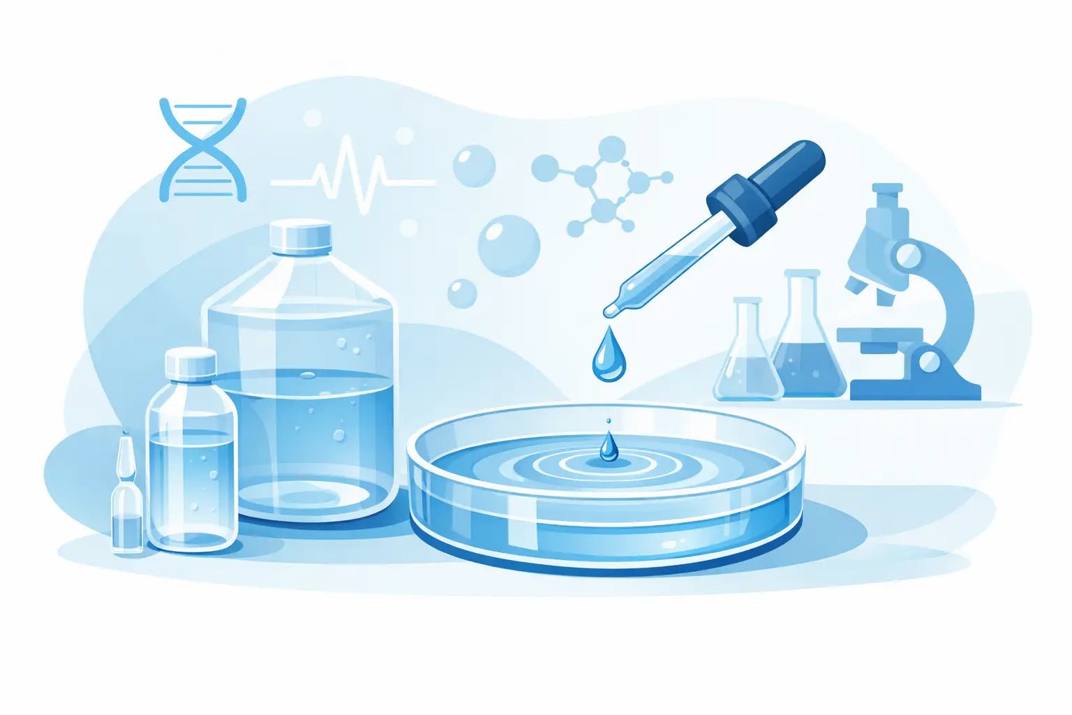 Research Use Only Sterile Water Explained - BACWATERMAX-VITAMIN GUYS
