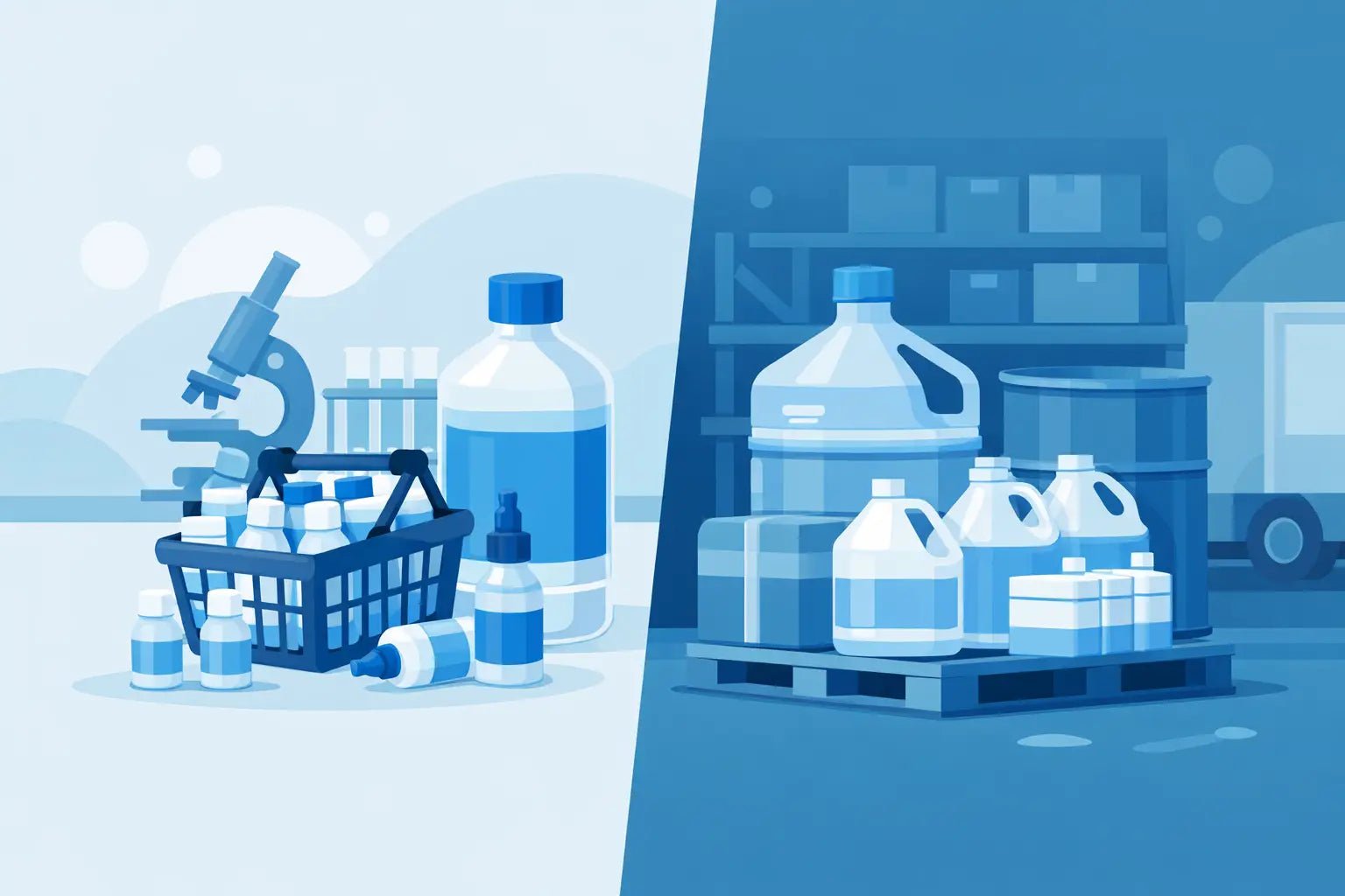Retail vs Wholesale Sterile Water for Labs - BACWATERMAX-VITAMIN GUYS