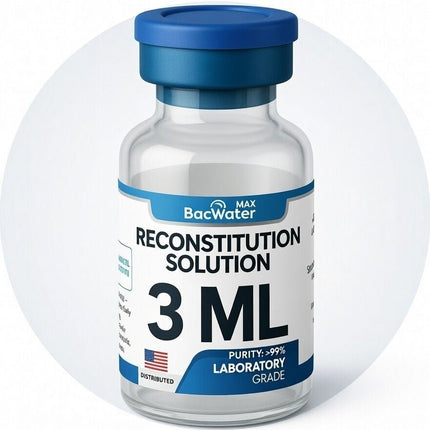 High-Purity 3ml Bacteriostatic Water Bulk Packs for laboratory research