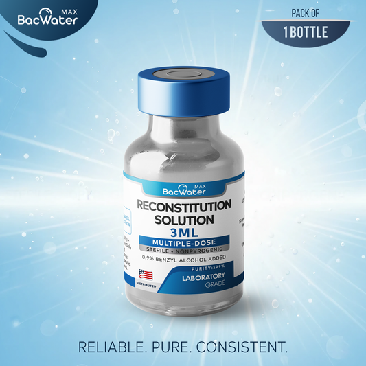 Premium Bacteriostatic Water 3ml | 1-Pack – Research Grade 🧪