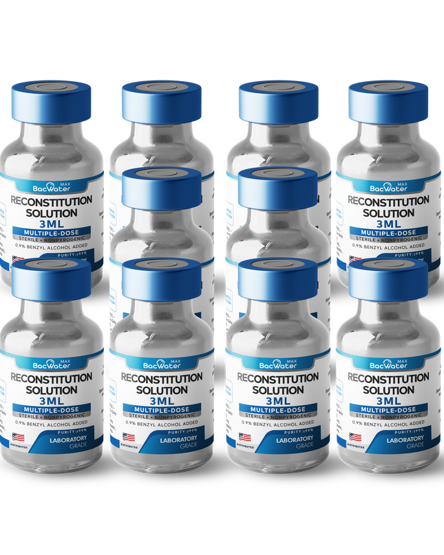 Premium Bacteriostatic Water 3ml | 10-Pack – Research Grade 🧪✨