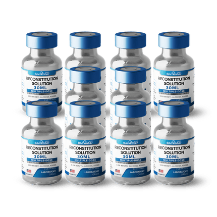 High - Purity Sterile Water 30ml | 10 - Pack – Research Grade 🧪 - BACWATERMAX - VITAMIN GUYS
