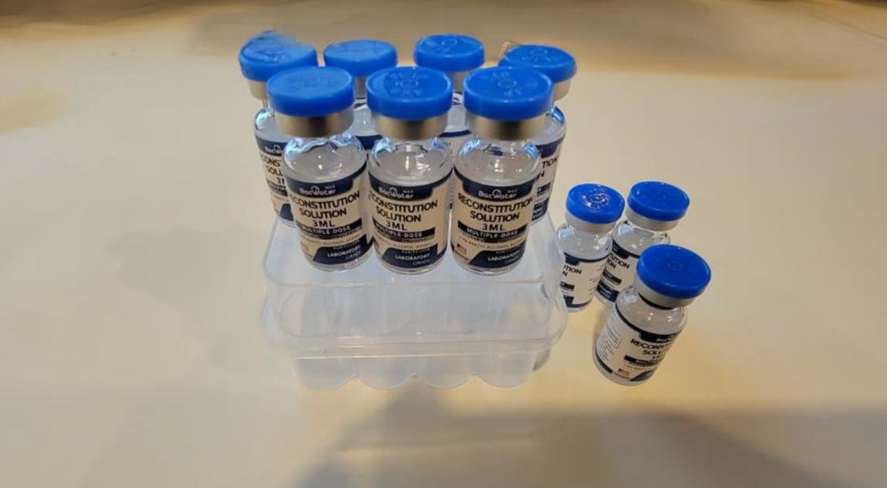 High - Purity Sterile Water 3ml | 20 - Pack – Research Grade 🧪✨ - BACWATERMAX - VITAMIN GUYS
