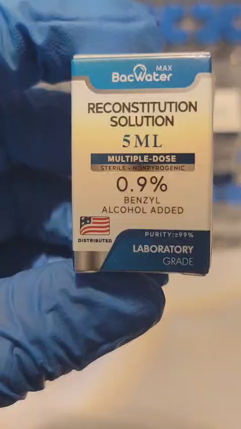 5ml bac water High-Purity Sterile Water 5ml Research Grade